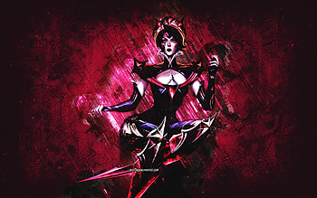 Camille Arcana, League of Legends, purple stone background, main characters, Camille Arcana LoL, League of Legends characters, Camille Arcana League of Legends HD wallpaper