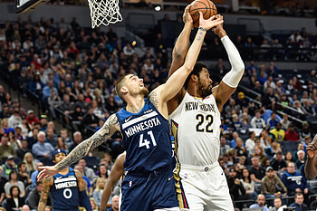 Timberwolves vs Pelicans, Juancho Hernangomez HD wallpaper