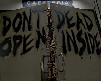 Don't Open, open, inside, zomibies, fantasy, horror, dont, dead HD wallpaper