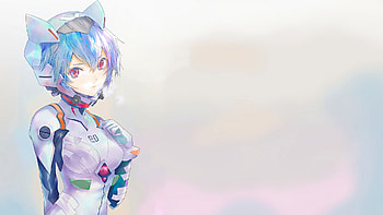 anime girls anime neon genesis evangelion ayanami rei HD wallpaper