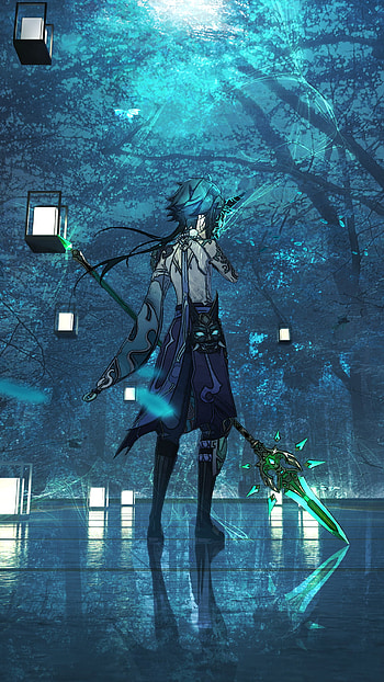 Genshin Impact Celestial Forest – Mystical , video game, Genshin Impact HD phone wallpaper