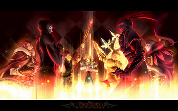 Fate/Zero, berserker, fate zero, archer, girl, armor, caster, anime girl, saber, swords, anime, lancer, helmet, weapon, gilgamesh, spear, rider, assassin HD wallpaper