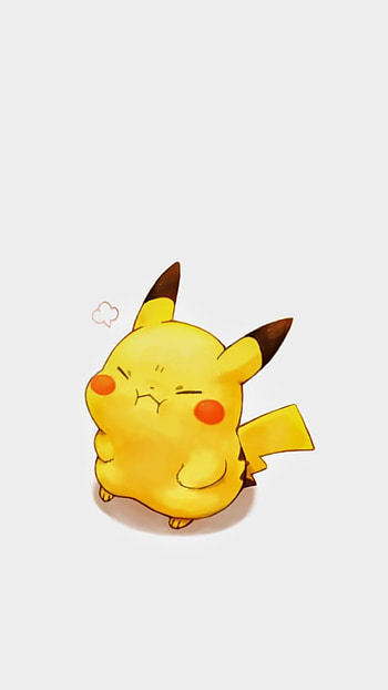 Cute Pikachu, Angry Pikachu HD phone wallpaper