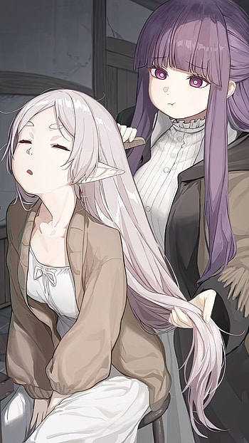 Fern & Frieren: Serene Moments | Frieren: Beyond Journey's End Anime, Fern (Frieren: Beyond Journey's End), Frieren (Frieren: Beyond Journey's End), Anime, Frieren: Beyond Journey's End HD phone wallpaper