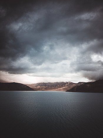 Nature, Mountains, Lake, India, Bangong-Tso, Bangong-Zo HD phone wallpaper
