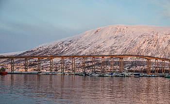 Nature, Ford, Bridge, Norway, Tromsø, Tromse HD wallpaper