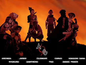 anbu guys, naruto, anime, konaha, ninja HD wallpaper