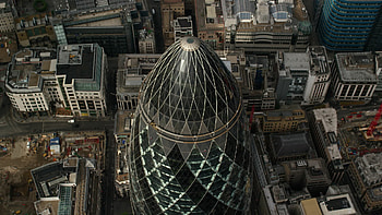 The Gherkin, London , High-quality , Christopher Sellers HD wallpaper
