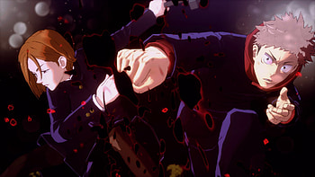 Jujutsu Kaisen Yuji and Nobara Game, video game, Jujutsu Kaisen Cursed Clash, Yuji Itadori, Nobara Kugisaki HD wallpaper