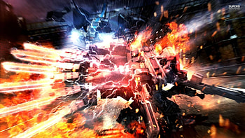 White Glint - Armored Core V HD wallpaper