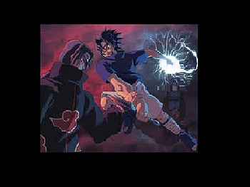BROTHER I WILL KILL YOU, sasuke, chidori, naruto, itachi HD wallpaper