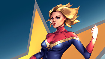 Captain Marvel 2020 New, captain-marvel, superheroes, artwork, artist, artstation HD wallpaper