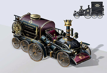 Steampunk Firefighter Truacks, Black, Steampunk, Truacks, Firefighter HD wallpaper