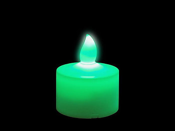 Green-Candle-Light, candle, , light, green, cool HD wallpaper