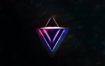 Abstract Triangle Texture, abstract, triangle HD wallpaper