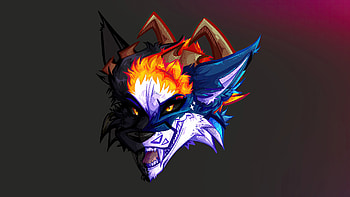 Fox Minimal , fox, artist, artwork, digital-art, deviantart HD wallpaper
