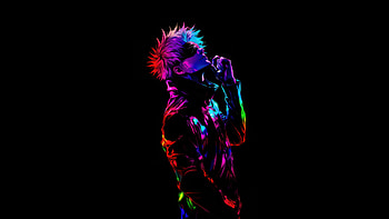 Master Gojo, satoru-gojo, dark, anime, artwork, digital-art, art, artist, ai HD wallpaper