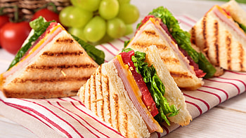 Sandwich tomato grape, Toast fast food HD wallpaper