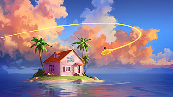 Kame House Dragon Ball Z , Artist , , and Background HD wallpaper