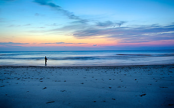 North Carolina, Fishing, Ocean HD wallpaper