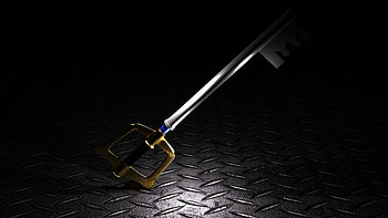 Keyblade - Kingdom Key by SoraKHbr Keyblade - Kingdom Key by SoraKHbr HD wallpaper