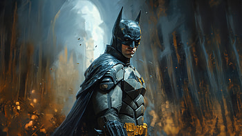 Patriotic Vigilance Batman, batman, superheroes, artwork, digital-art, ai HD wallpaper