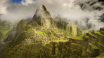Peruvian cuisine, Ancient ruins, Inti Raymi festival, Sacred Valley HD wallpaper