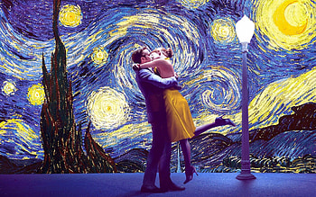 Starry Night, La La Land HD wallpaper