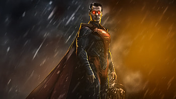 Superman Villainous Style, superman, henry-cavill, superheroes, artwork, digital-art, art, artstation HD wallpaper