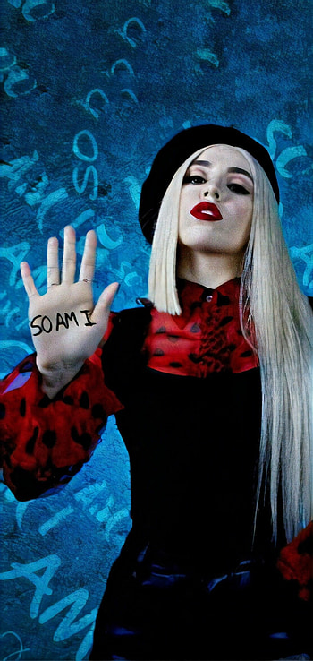 Ava Max , Singer's portrait, Cute songs, Psycho girl HD phone wallpaper