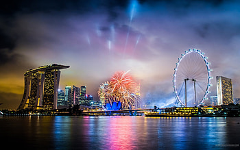 incredible fireworks, fireworks, incredible, fire, lights HD wallpaper