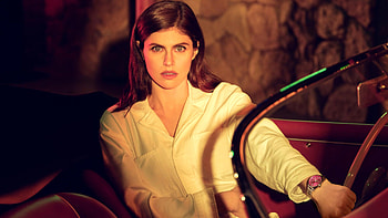 2025 Alexandra Daddario Tag Heuer, alexandra-daddario, celebrities, actress, hoot HD wallpaper
