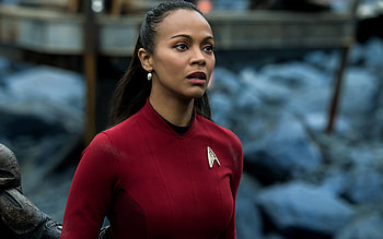 Zoe Saldana Uhura Star Trek Beyond HD wallpaper