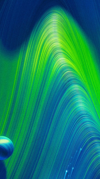 Realme, Colorful Waves HD phone wallpaper