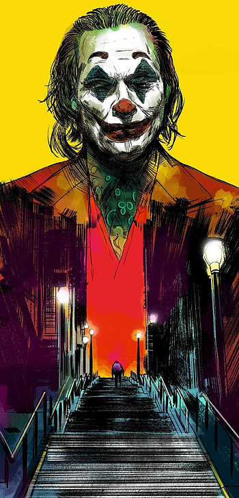 Stairs along 167th Street, Joker HD phone wallpaper
