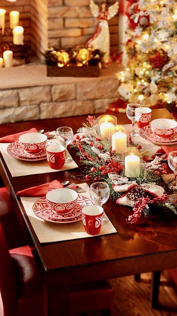 Table Decoration, Christmas HD phone wallpaper