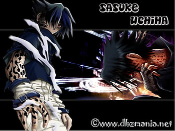 Sasuke Uchiha, cute, evil, black, anime HD wallpaper