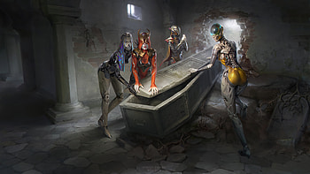 Cyborg Dead Zombie Girls , cyborg, artist, artwork, digital-art, artstation HD wallpaper