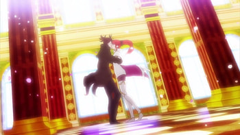 Astrea Family, bestanime, light novel, knight, romance, rezero, anime, love, astrea, hug, couple, kiss, manga HD wallpaper