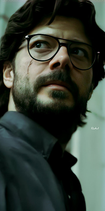 El Professor, Bella Ciao, hair, money Heist, la casa de papel HD phone wallpaper