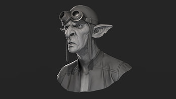 Steampunk goblin artwork, Goblin design, ArtStation portfolio, Mechanical goblin character HD wallpaper