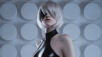Cosplay Nier Automata , nier-automata, games, artist, artwork, digital-art, deviantart, cosplay, shirogane-sama HD wallpaper