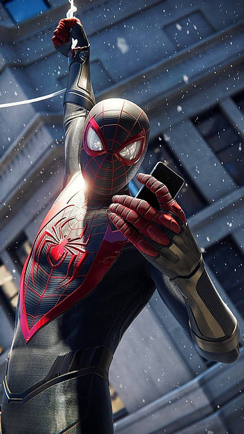 Spider Man, art, cartoon HD phone wallpaper