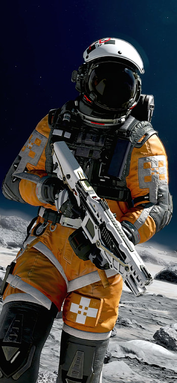 Astronaut Odyssey: Starfield, astronaut, video game, Starfield HD phone wallpaper