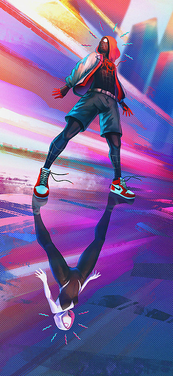Spider-Man: Into the Spider-Verse, Getty , Stunning visuals, Artistic interpretation HD phone wallpaper
