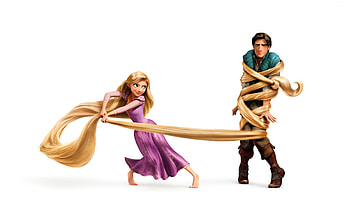 Rapunzel Animation, Flynn Rider, Cartoon , Romantic adventure HD wallpaper