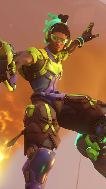 Lucio Overwatch , Vibrant color palette, Dynamic character design, Gaming inspiration HD phone wallpaper