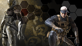 mgs4 wall_2, video games, metal gear solid HD wallpaper