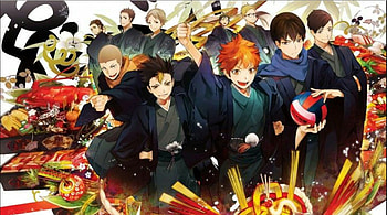 Haikyuu !!, nihon, anime, Haikyuu, Volley-ball HD wallpaper