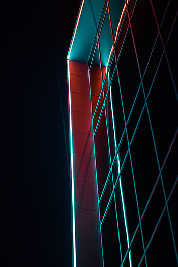 Architecture, Building, Dark, Miscellanea, Miscellaneous, Illumination, Backlight, Facade HD phone wallpaper
